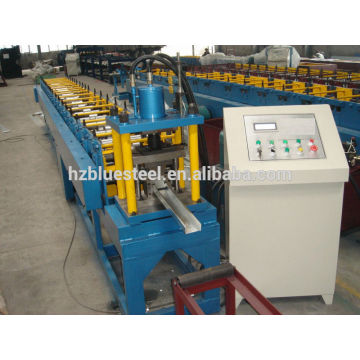 automatic Hydraulic Shear CE Certification PLC Control C Z Channel Track and Studs Roll Forming Production Line